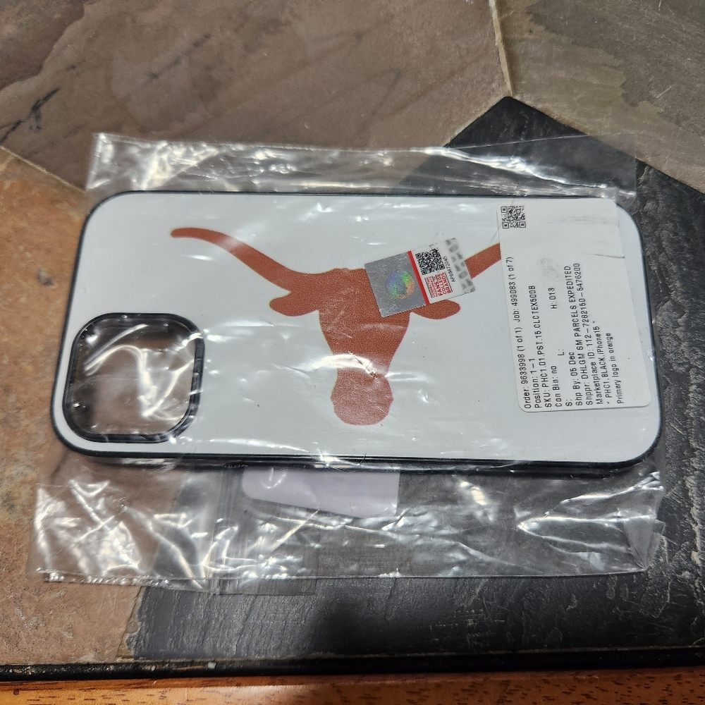 IPhone 15 Longhorns Case, NWT